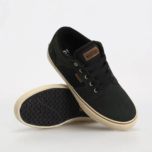 Barge Ls green/black - skate shoes | etnies Official Low-Top Vulcanized Etnies Skate Original Sustainability Gear