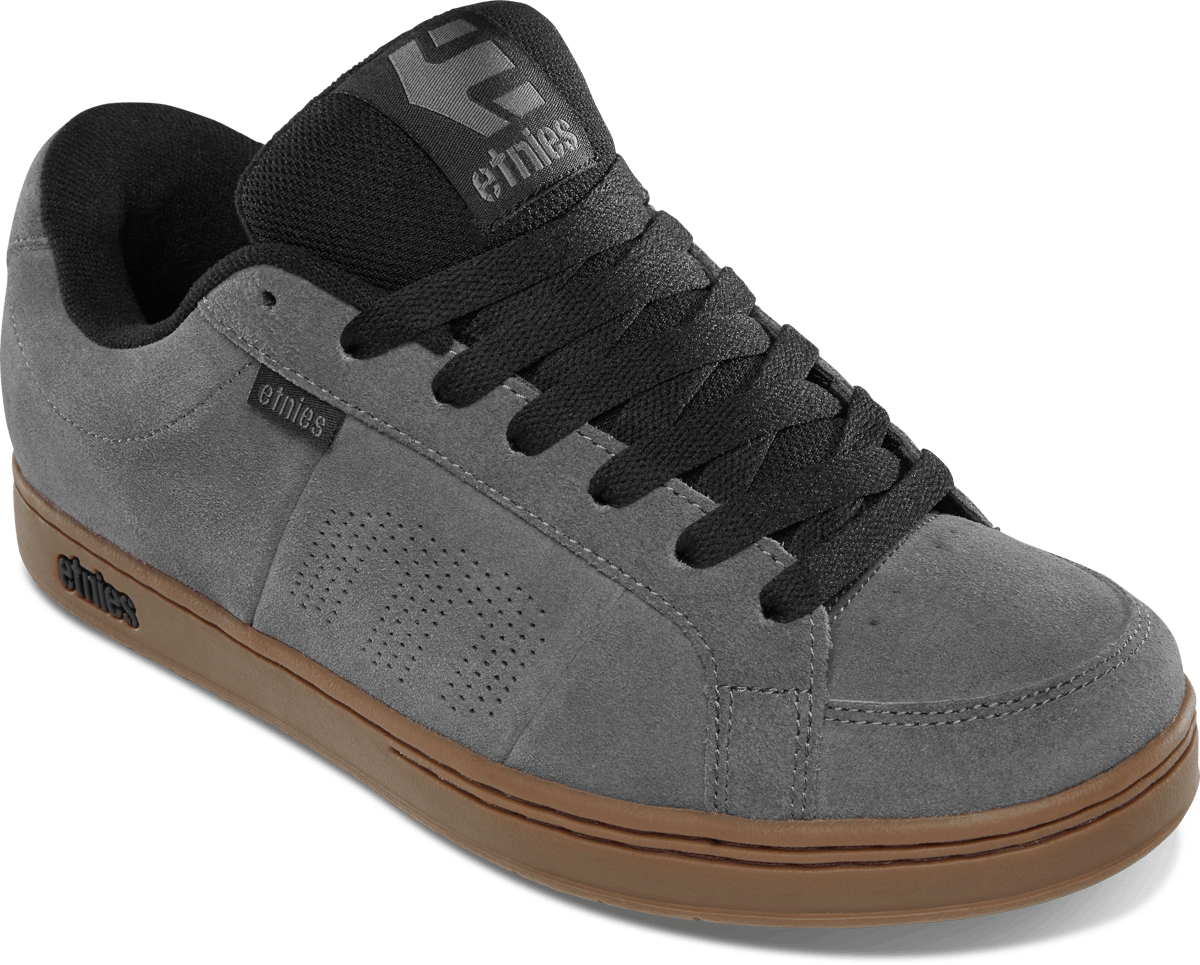Kingpin grey/black/gum - skate shoes | etnies Official Low-Top Shoe Etnies Skate Original Sustainability Gear