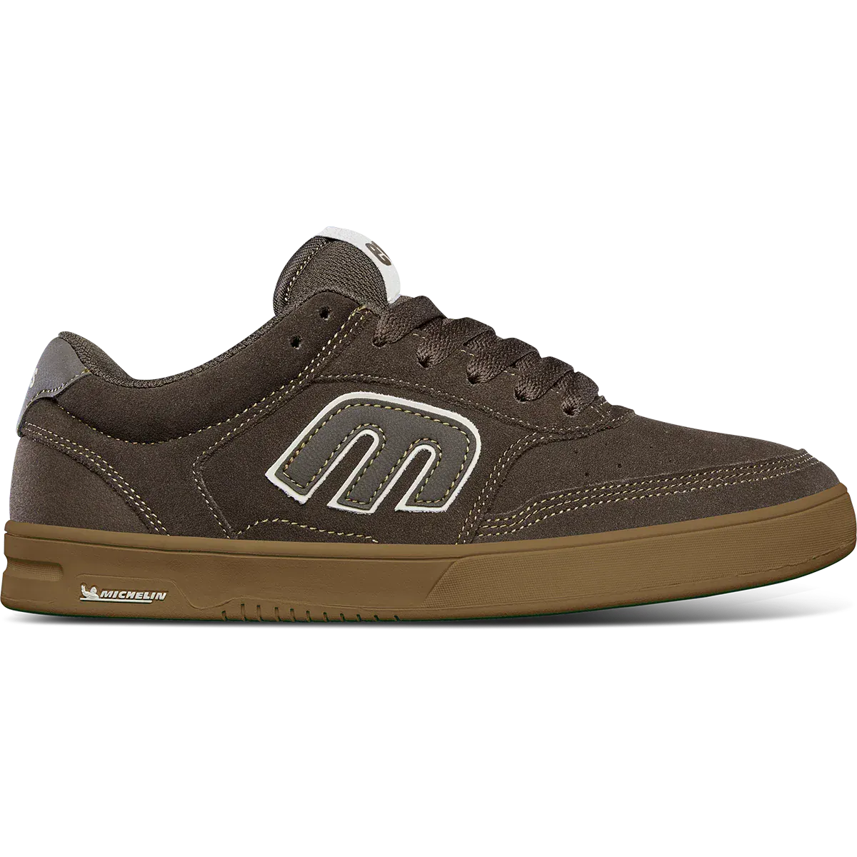 Serin Michelin Low - Top Shoe Brown Gum | etnies Official Low-Top Shoe Etnies Skate Original Sustainability Gear