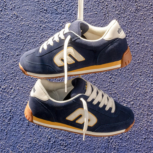 Navy Suede Low-Top Skate Shoes – Locut 2K | etnies Official etnies Skate Original Sustainability Gear
