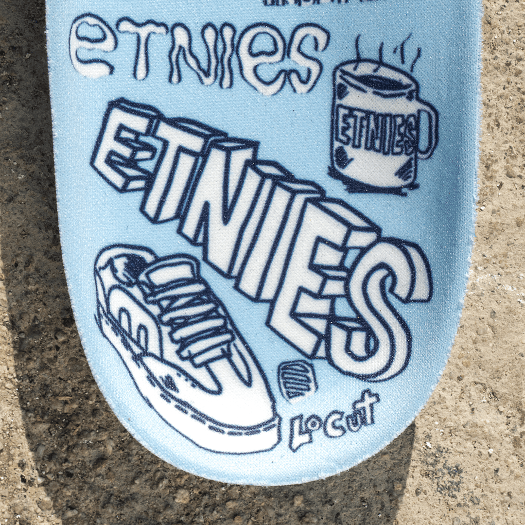 Light Blue Skate Shoes – Locut Vulc x Fos | etnies Official etnies Skate Original Sustainability Gear