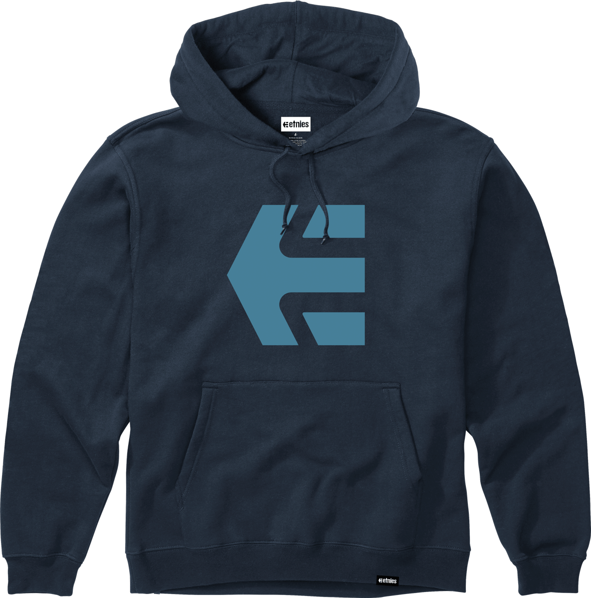 Classic Icon Pullover navy/blue | etnies Official Screen Hooded Fleece Etnies Skate Original Sustainability Gear