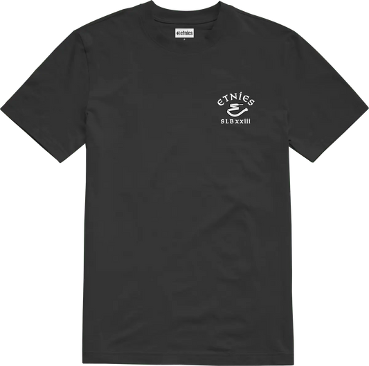 Slb X Etnies Tee black - t-shirt | etnies Official S/S Basic T-Shirt Etnies Skate Original Sustainability Gear