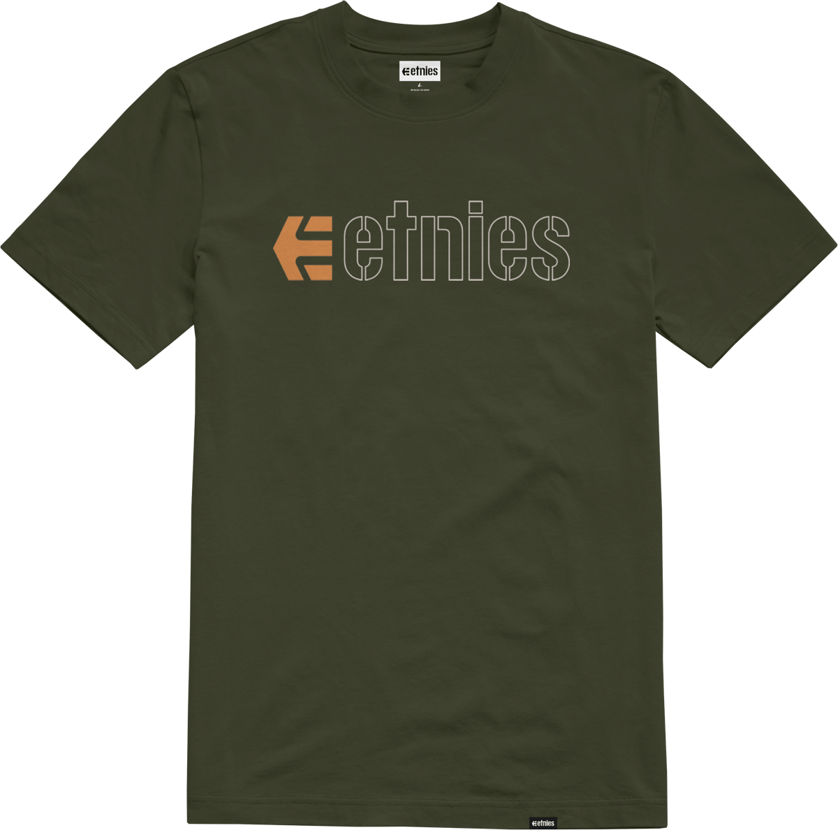 Ecorp Tee hunter green - t-shirt | etnies Official S/S Basic T-Shirt Etnies Skate Original Sustainability Gear