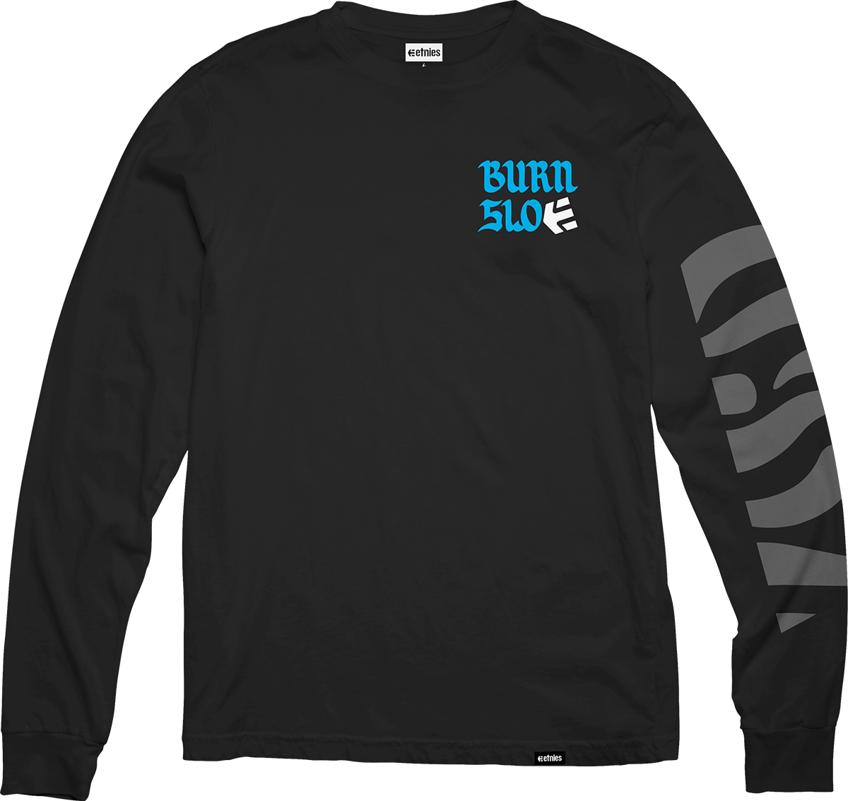 BURN SLOW L/S TEE L/S Basic T-Shirt Etnies Skate Original Sustainability Gear