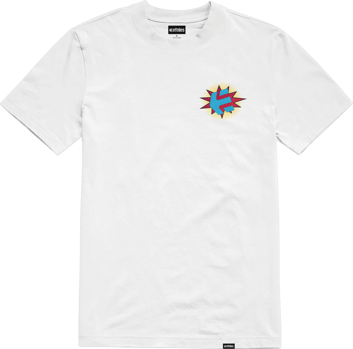 Kapow Tee white - t-shirt | etnies Official S/S Basic T-Shirt Etnies Skate Original Sustainability Gear