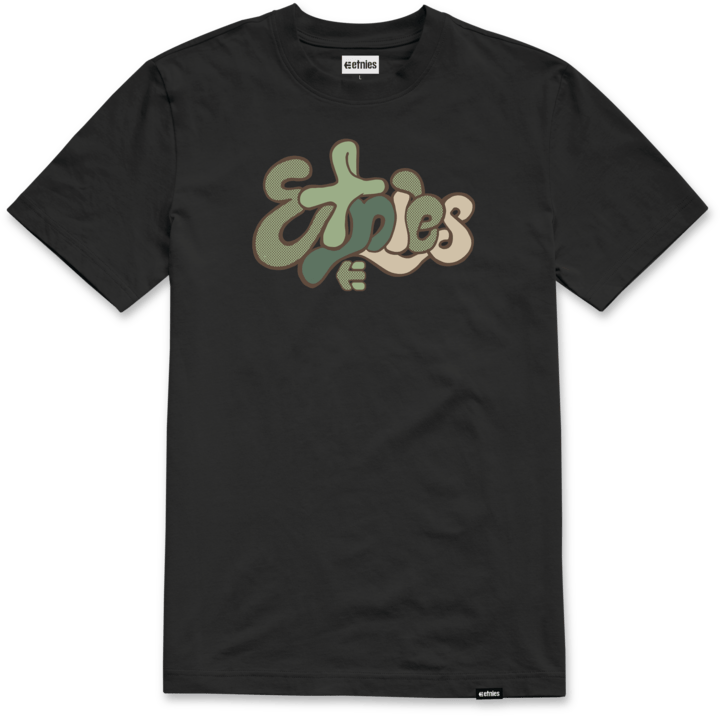Noodle tee black – men’s tee | etnies Official S/S Basic T-Shirt Etnies Skate Original Sustainability Gear