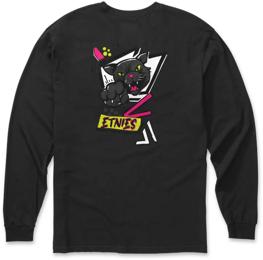 Puma LS tee black – men’s tee | etnies Official L/S Basic T-Shirt Etnies Skate Original Sustainability Gear