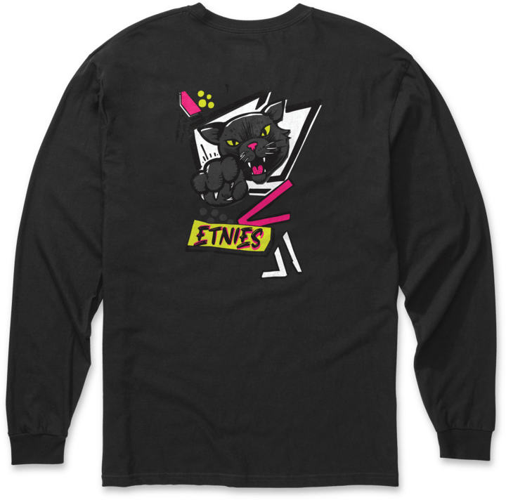 Puma LS tee black – men’s tee | etnies Official L/S Basic T-Shirt Etnies Skate Original Sustainability Gear