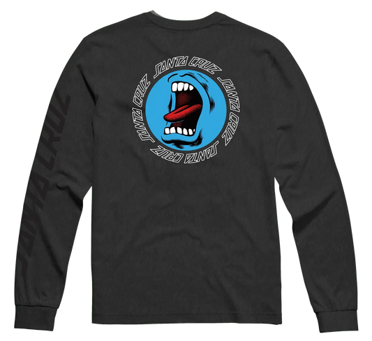 Santa Cruz Screaming Hand L/S Tee Black | etnies Official L/S Basic T-Shirt Etnies Skate Original Sustainability Gear