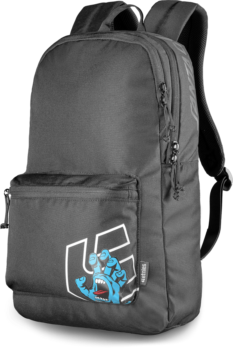 Santa Cruz Sreaming Hand Backpack black | etnies Official Backpacks Etnies BLACK / ONE SIZE Skate Original Sustainability Gear 4147000178.001.OS.1ST 194691560100