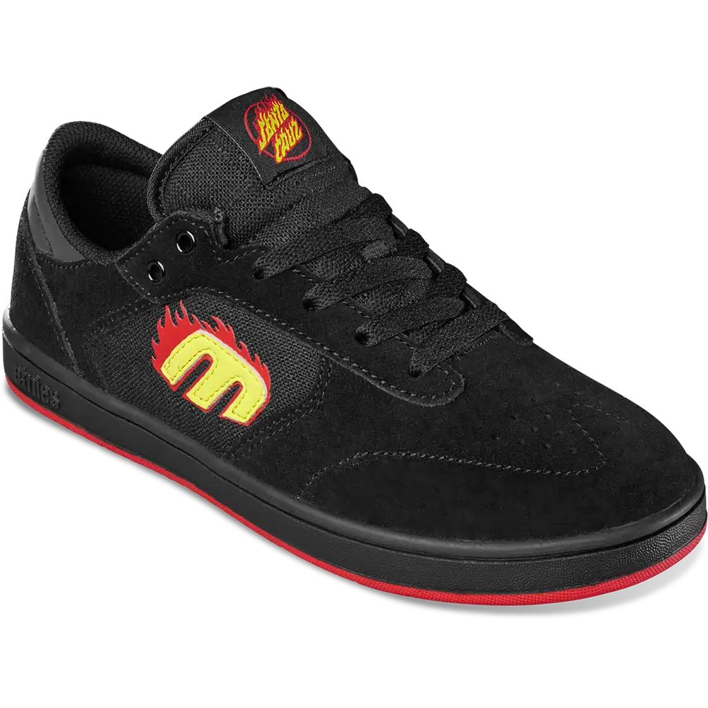 Windrow X Santa Cruz Kids Shoes black/red | etnies Official Low-Top Shoe Etnies Skate Original Sustainability Gear