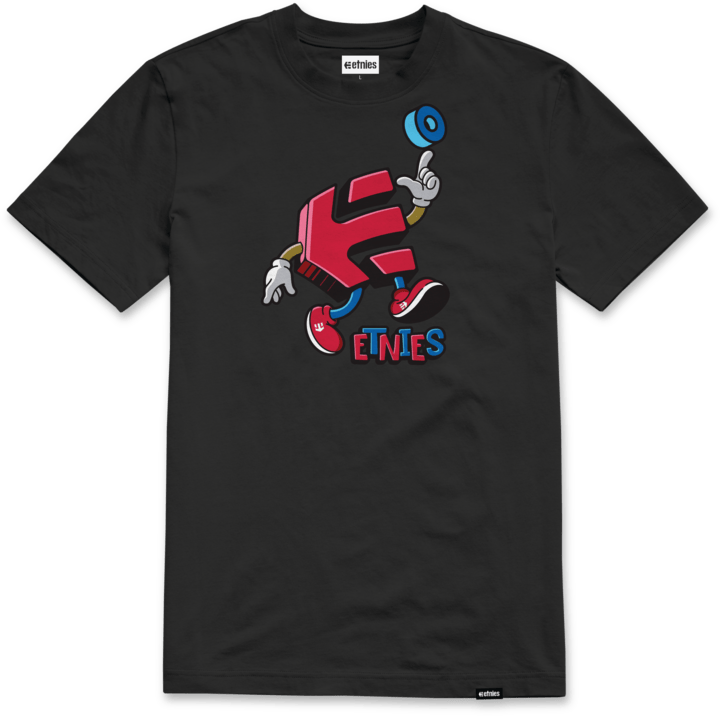 WheeLS up kids tee black – kids tee | etnies Official S/S Basic T-Shirt Etnies Skate Original Sustainability Gear