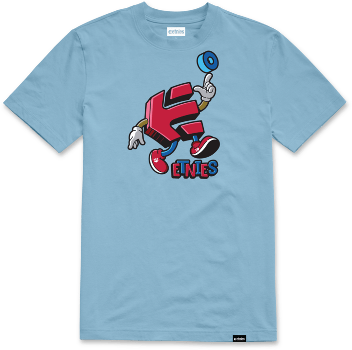 WheeLS up kids tee blue – kids tee | etnies Official S/S Basic T-Shirt Etnies Skate Original Sustainability Gear