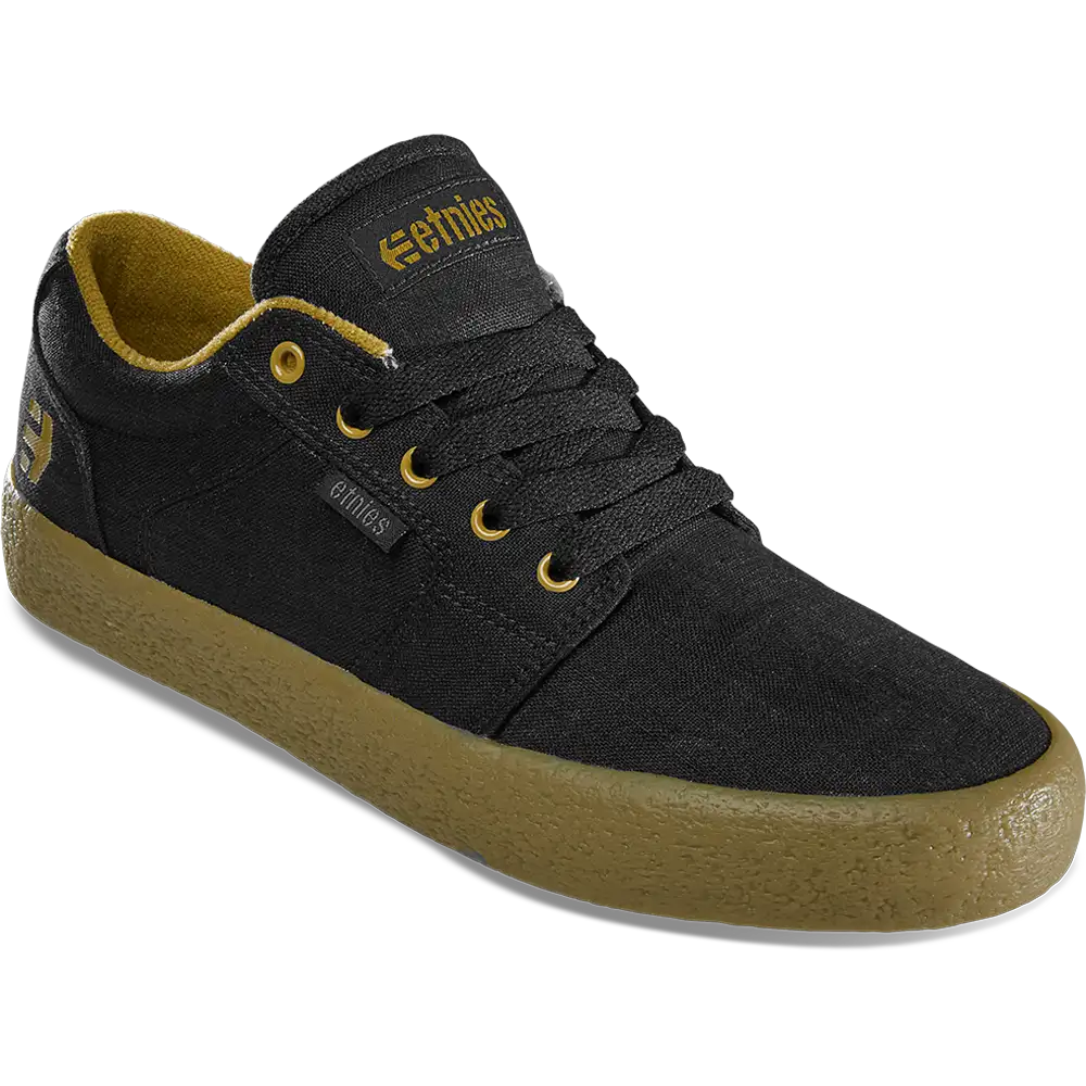 Barge Ls black raw - skate shoes | etnies Official Low-Top Vulcanized Etnies Skate Original Sustainability Gear