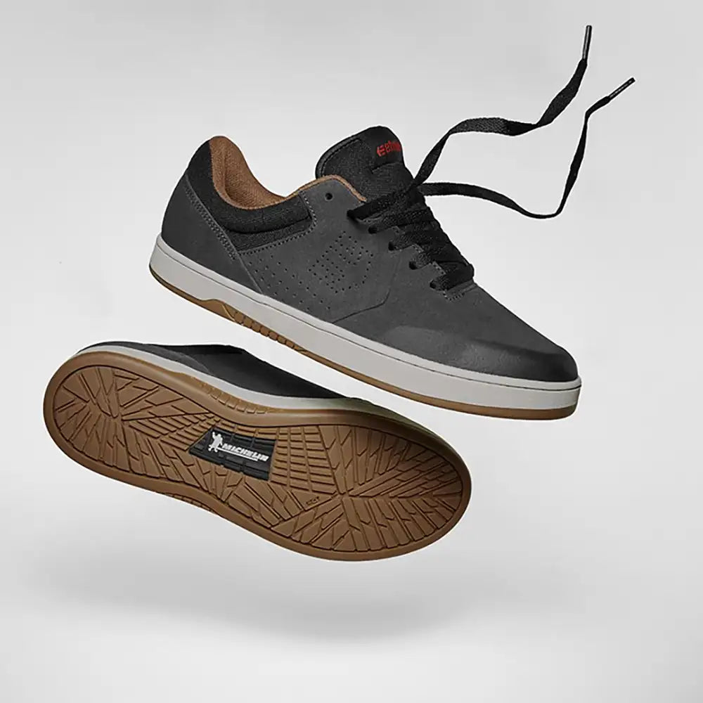 Marana Michelin grey/black/ red - skate shoes | etnies Official Low-Top Shoe Etnies Skate Original Sustainability Gear