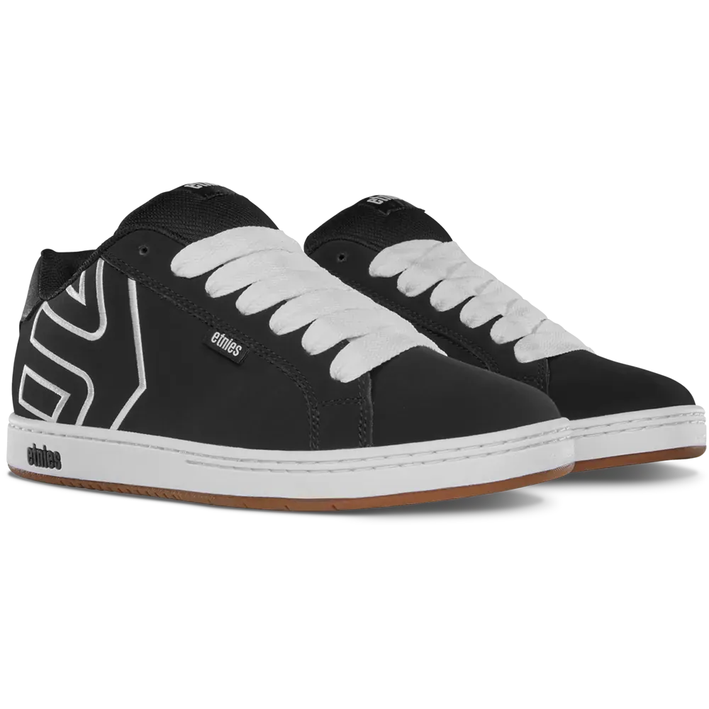 Black and White Suede Skate Shoes – Fader | etnies Official etnies Skate Original Sustainability Gear