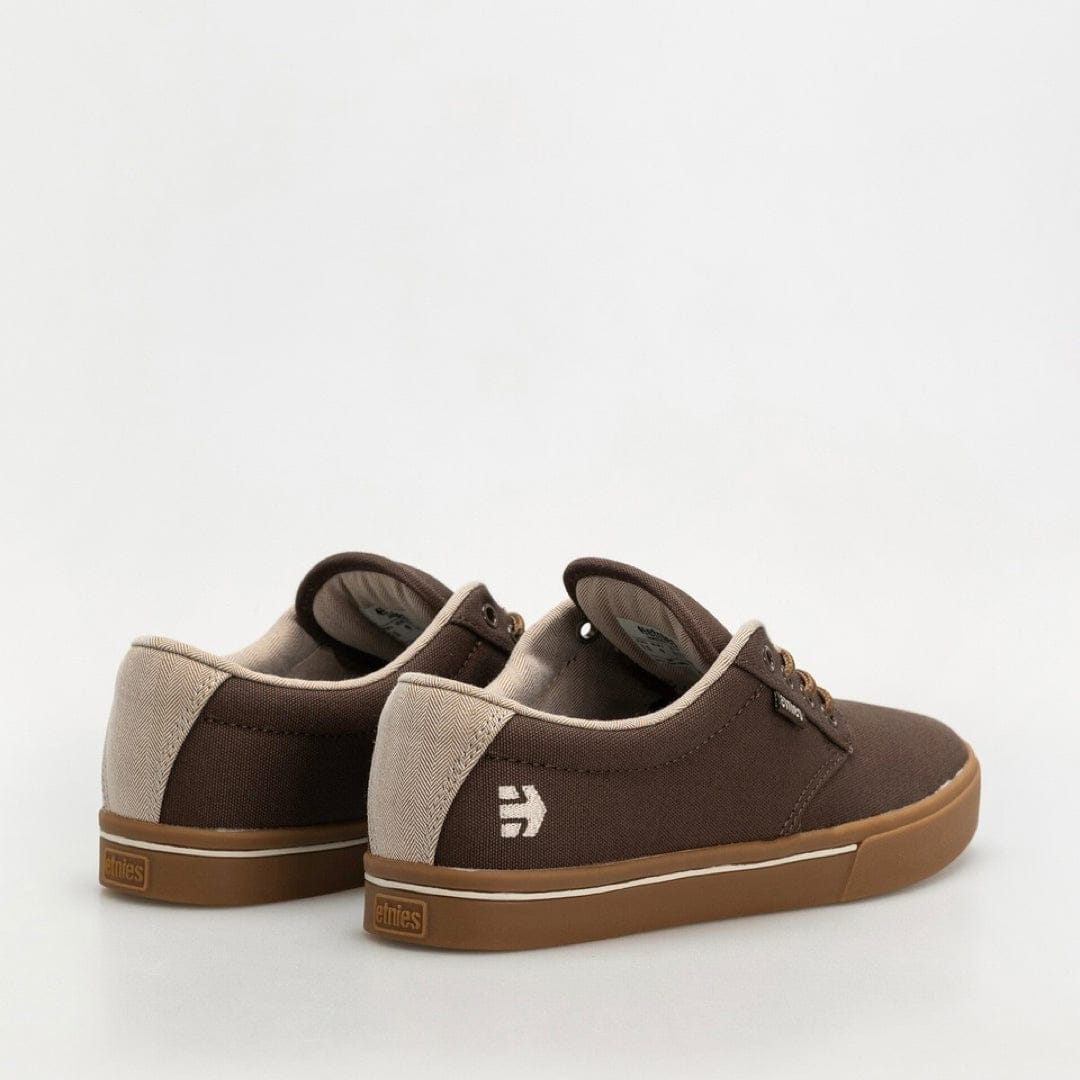 Jameson 2 Eco brown/tan/gum - skate shoes | etnies Official Low-Top Shoe Etnies Skate Original Sustainability Gear
