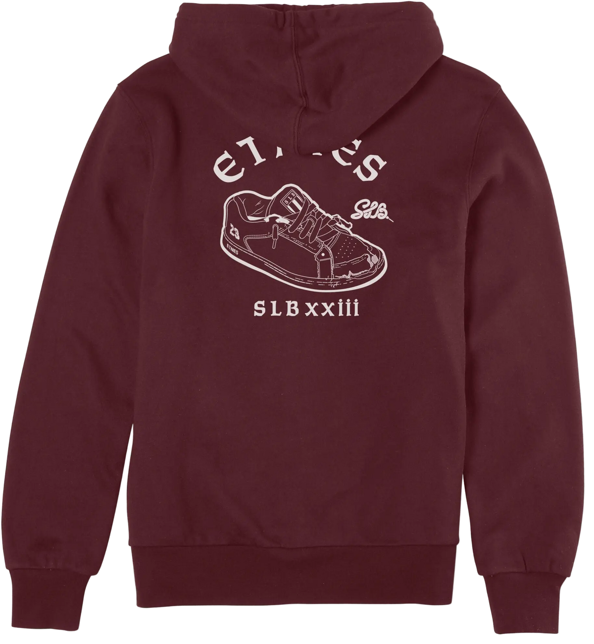 SLB pullover maroon – men's pullover | etnies Official S/S Basic T-Shirt Etnies Skate Original Sustainability Gear