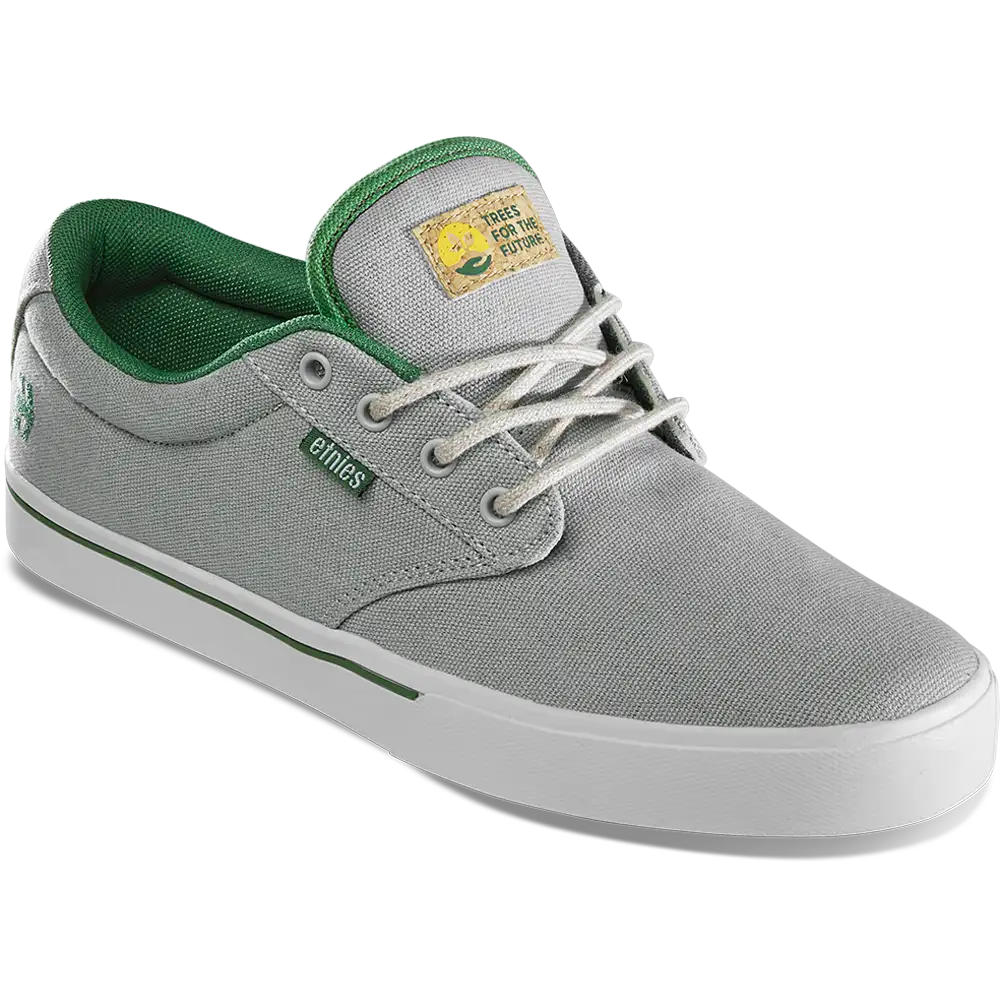 Jameson 2 Eco X Tftf grey/green - skate shoes | etnies Official Low-Top Vulcanized Etnies Skate Original Sustainability Gear