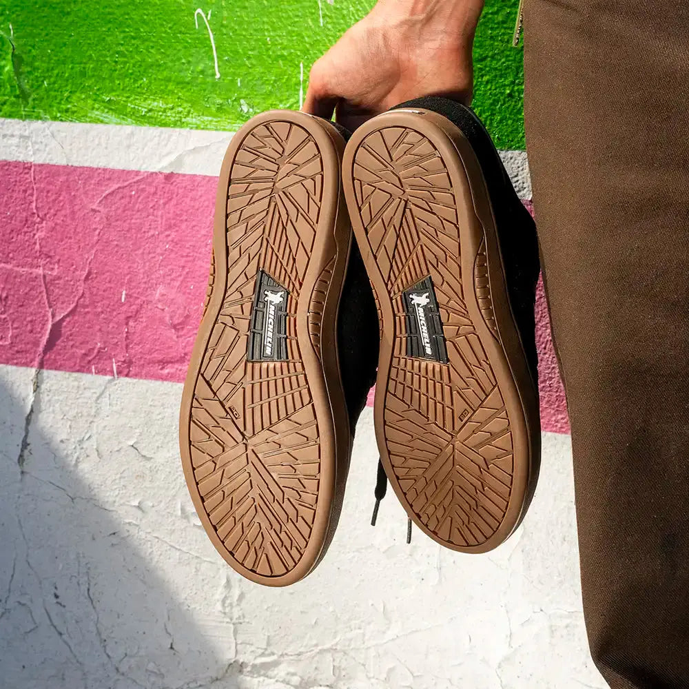 Marana Michelin Shoe Black/Gum/Dark Grey | etnies Official Low-Top Shoe Etnies Skate Original Sustainability Gear