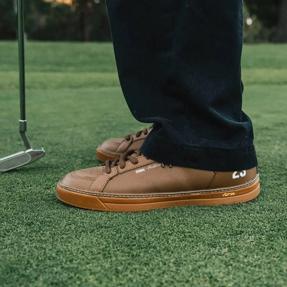 Sal 23 x Malbon Low - Top Shoe Brown Gum | etnies Official Low-Top Shoe Etnies Skate Original Sustainability Gear