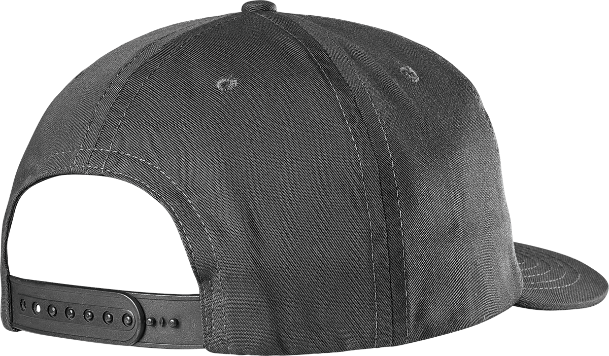 ICON DESTRUCT SNAPBACK HAT Custom Hat Etnies BLACK/BLACK / ONE SIZE Skate Original Sustainability Gear 4140001435 194691227034