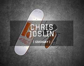 CHRIS JOSLIN GIVEAWAY