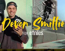 ETNIES PREMIERES DEVON SMILLIE BMX STREET FULL VIDEO PART  | etnies Skateboarding Skate