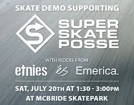etnies Riders skate demo supporting Super Skate Posse  | etnies Skateboarding Skate