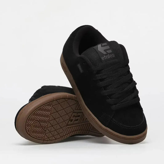 Kingpin black/dark grey/gum - skate shoes | etnies Official Low-Top Shoe Etnies Skate Original Sustainability Gear