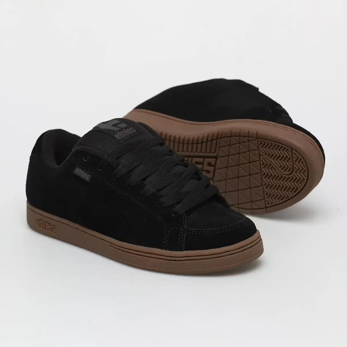 Kingpin black/dark grey/gum - skate shoes | etnies Official Low-Top Shoe Etnies Skate Original Sustainability Gear