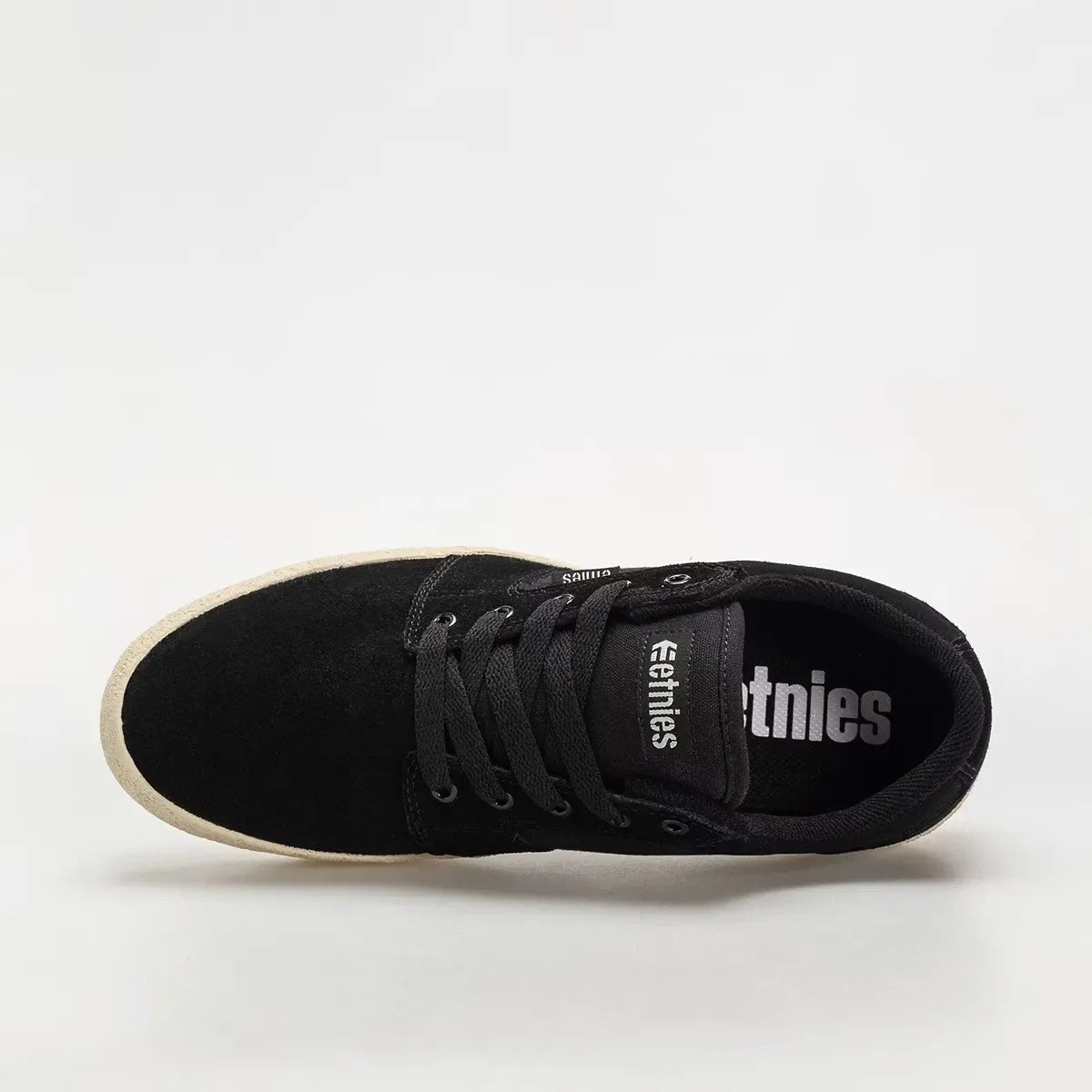 Barge LS Premium Vulcanized Dark Black | etnies Official Low-Top Vulcanized Etnies Skate Original Sustainability Gear