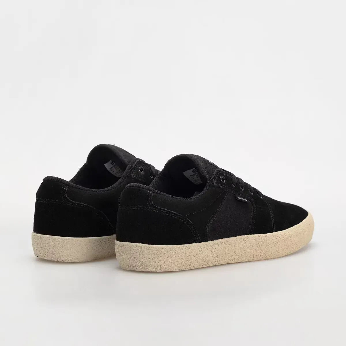 Barge LS Premium Vulcanized Dark Black | etnies Official Low-Top Vulcanized Etnies Skate Original Sustainability Gear