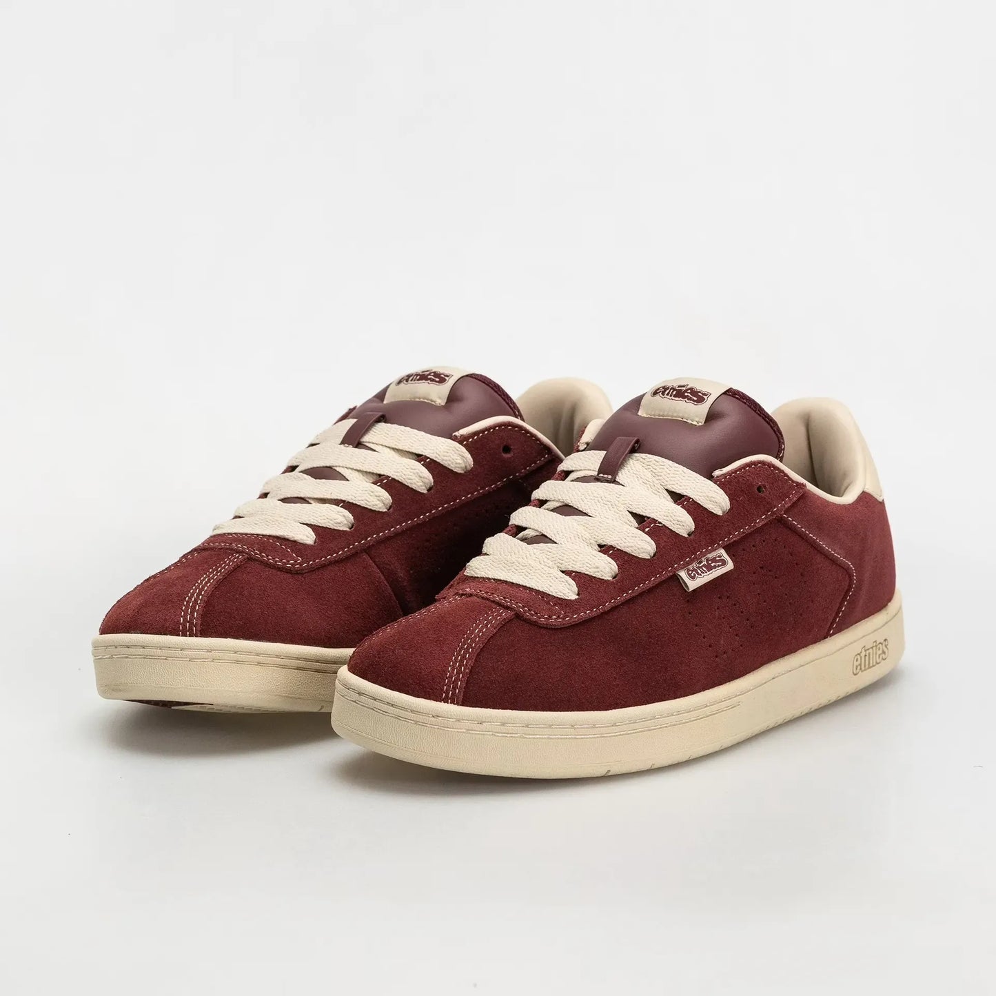 Scam Low-Top Skate Shoe Burgundy Tan | etnies Official Low-Top Shoe Etnies Skate Original Sustainability Gear
