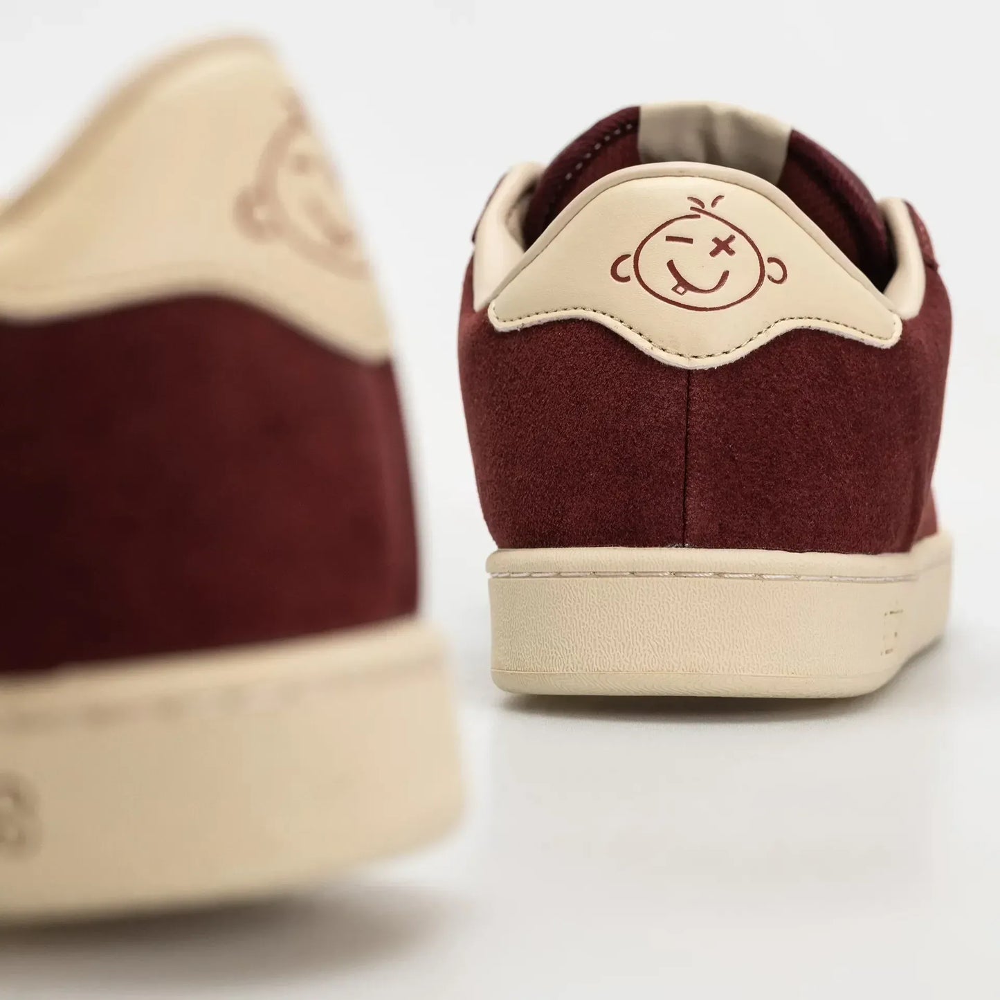 Scam Low-Top Skate Shoe Burgundy Tan | etnies Official Low-Top Shoe Etnies Skate Original Sustainability Gear