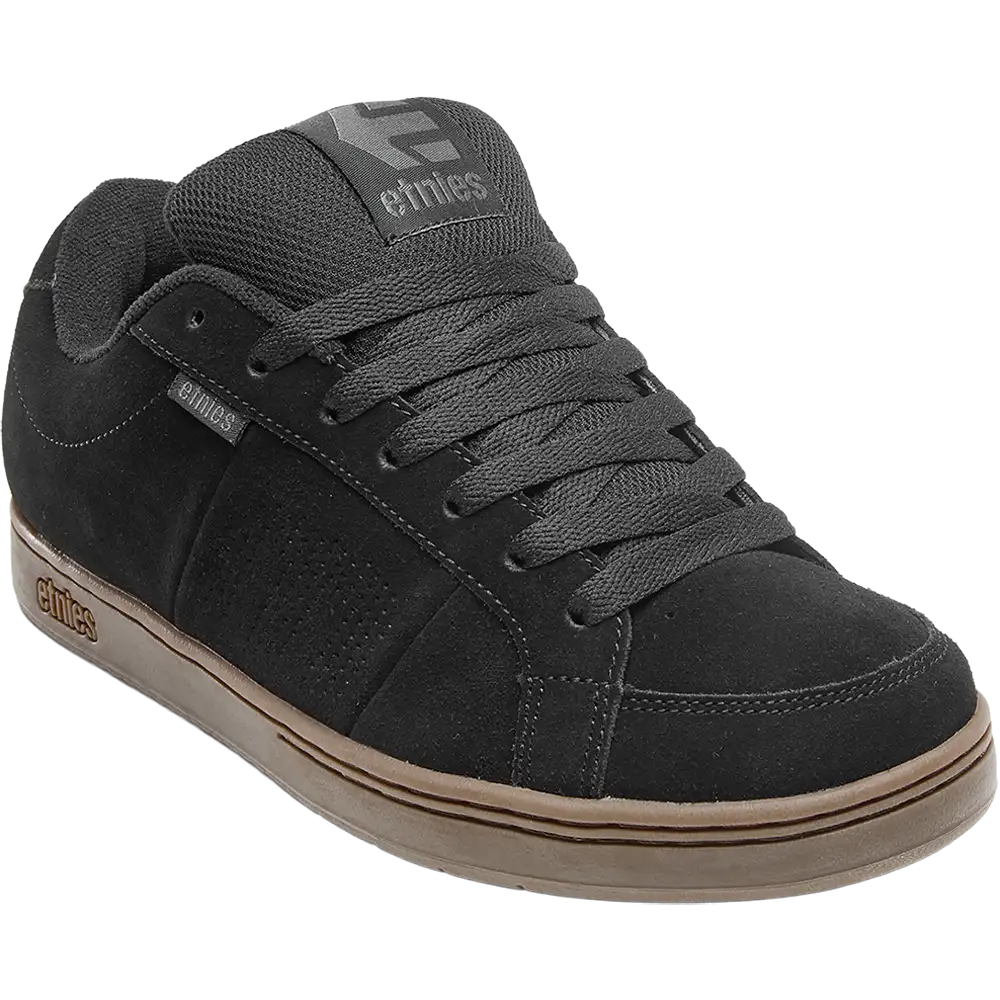 Kingpin black/dark grey/gum - skate shoes | etnies Official Low-Top Shoe Etnies Skate Original Sustainability Gear