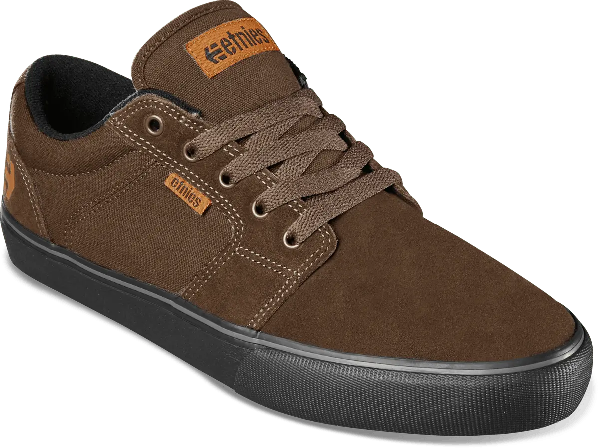 Barge Ls brown/black - skate shoes | etnies Official
