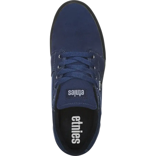 Barge LS Low-Top Vulcanized Indigo Raw | etnies Official Low-Top Vulcanized Etnies Skate Original Sustainability Gear