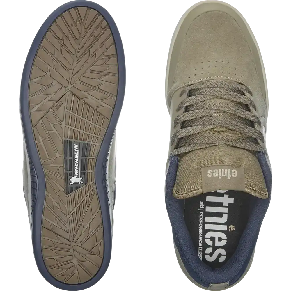Marana Michelin Low - Top Shoe Green Blue | etnies Official Low-Top Shoe Etnies Skate Original Sustainability Gear