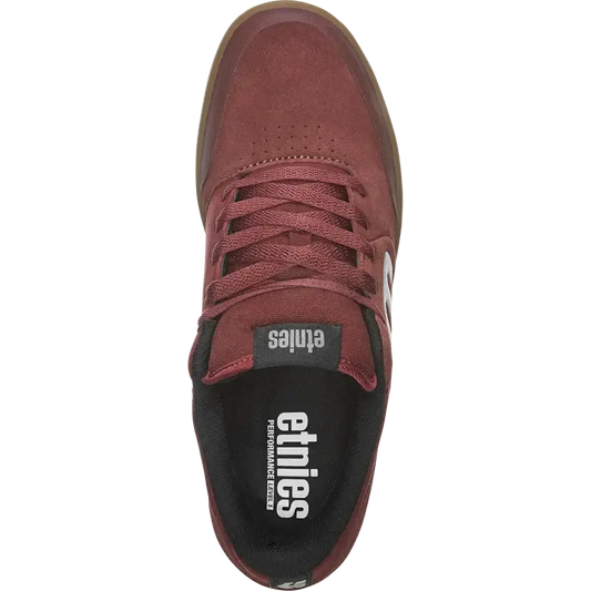 Marana Michelin Maroon Black White | etnies Official Low-Top Shoe Etnies Skate Original Sustainability Gear