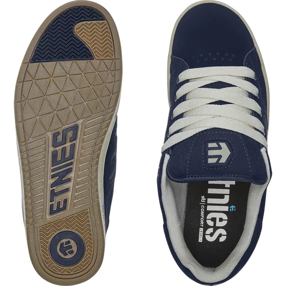 Callicut Low - Top Shoe Navy Tan Skate | etnies Official Low-Top Shoe Etnies Skate Original Sustainability Gear