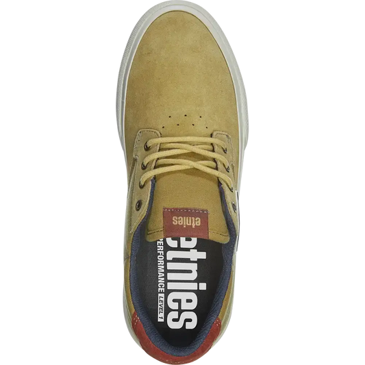 Barge Plus Vulcanized Tan Brown Skate Shoe | etnies Official Low-Top Vulcanized Etnies Skate Original Sustainability Gear