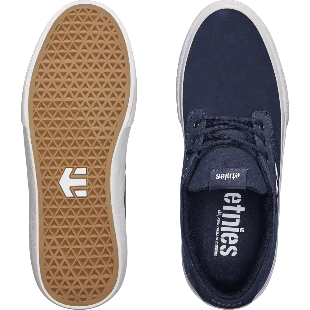 Barge Plus navy - skate shoes | etnies Official Low-Top Vulcanized Etnies Skate Original Sustainability Gear