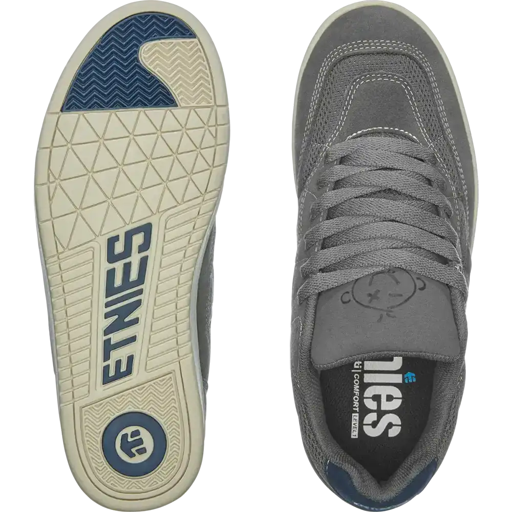 Snake Low - Top Skate Shoe Dark Grey | etnies Official Low-Top Shoe Etnies Skate Original Sustainability Gear