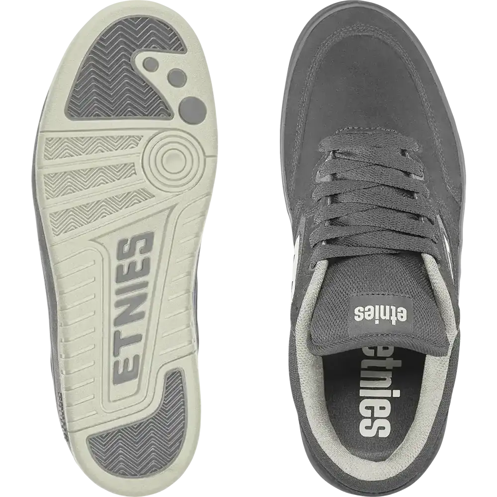 Loot Low - Top Shoe Dark Grey Skate | etnies Official Low-Top Shoe Etnies Skate Original Sustainability Gear