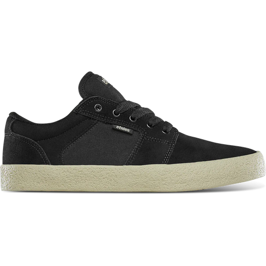 Barge LS Premium Vulcanized Dark Black | etnies Official Low-Top Vulcanized Etnies Skate Original Sustainability Gear