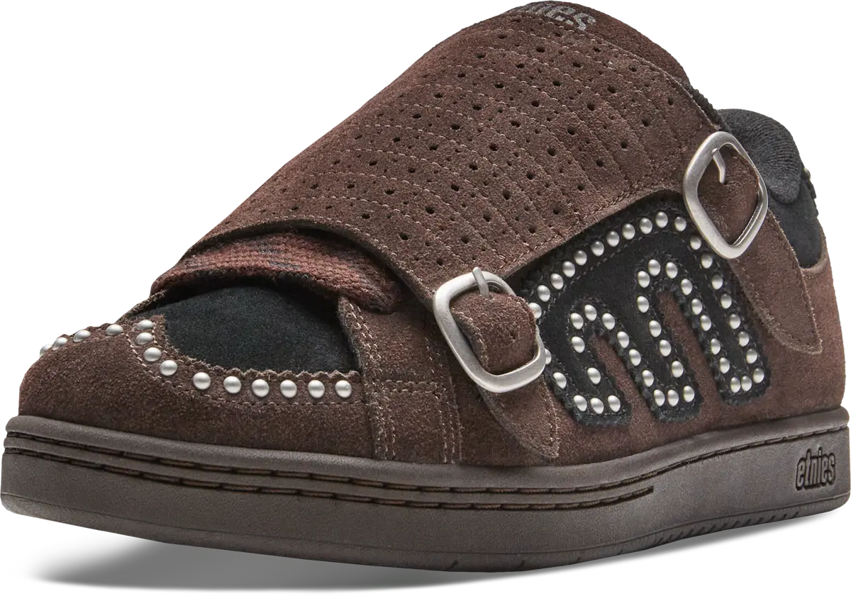Kingpin Studs Shoe Brown Black | etnies Official Etnies Skate Original Sustainability Gear