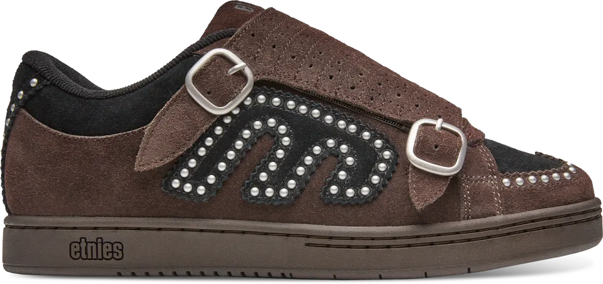 Kingpin Studs Shoe Brown Black | etnies Official Etnies Skate Original Sustainability Gear