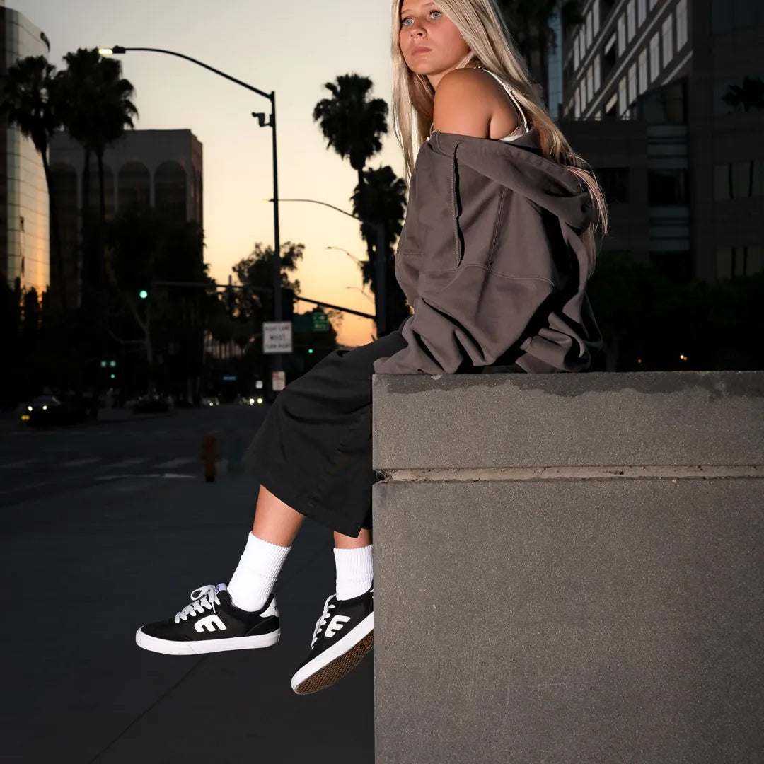 Black Vulcanized Skate Shoes – Locut Vulc | etnies Official etnies Skate Original Sustainability Gear